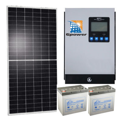Hệ thống năng lượng mặt trời hòa lưới 110VAC 8000Watt với ngân hàng pin