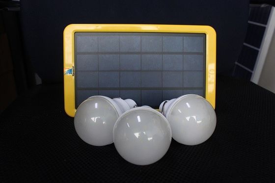 Hệ thống chiếu sáng LED bảng điều khiển năng lượng mặt trời TUV sạc DC với ánh sáng cực sáng