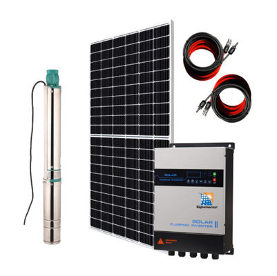 Bộ tưới nhỏ giọt chạy bằng năng lượng mặt trời IEC an toàn Máy bơm nước năng lượng mặt trời cho nông nghiệp