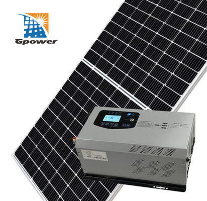 Đầu vào AC trên bộ bảng điều khiển năng lượng mặt trời lưới Hệ thống năng lượng mặt trời nối lưới hộ gia đình