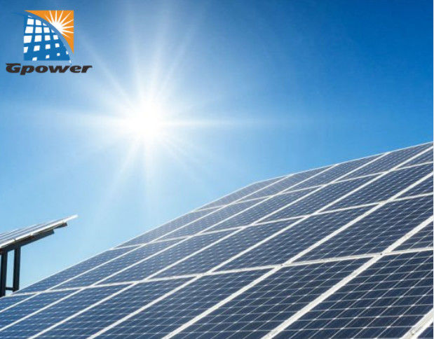 GPOWER IEC Hệ thống năng lượng mặt trời nối lưới cho gia đình với bảng điều khiển năng lượng mặt trời